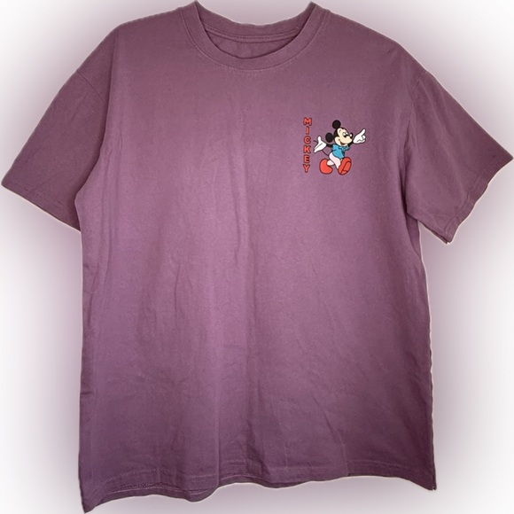 Disney Other - Disney Mickey Mouse Purple T-Shirt Size Large
